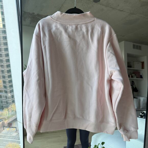 New Parke Rose Mocha Mockneck Pink - Picture 3 of 4